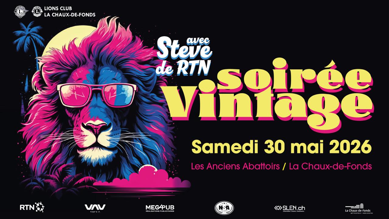 Soirée Vintage avec Steve de RTN